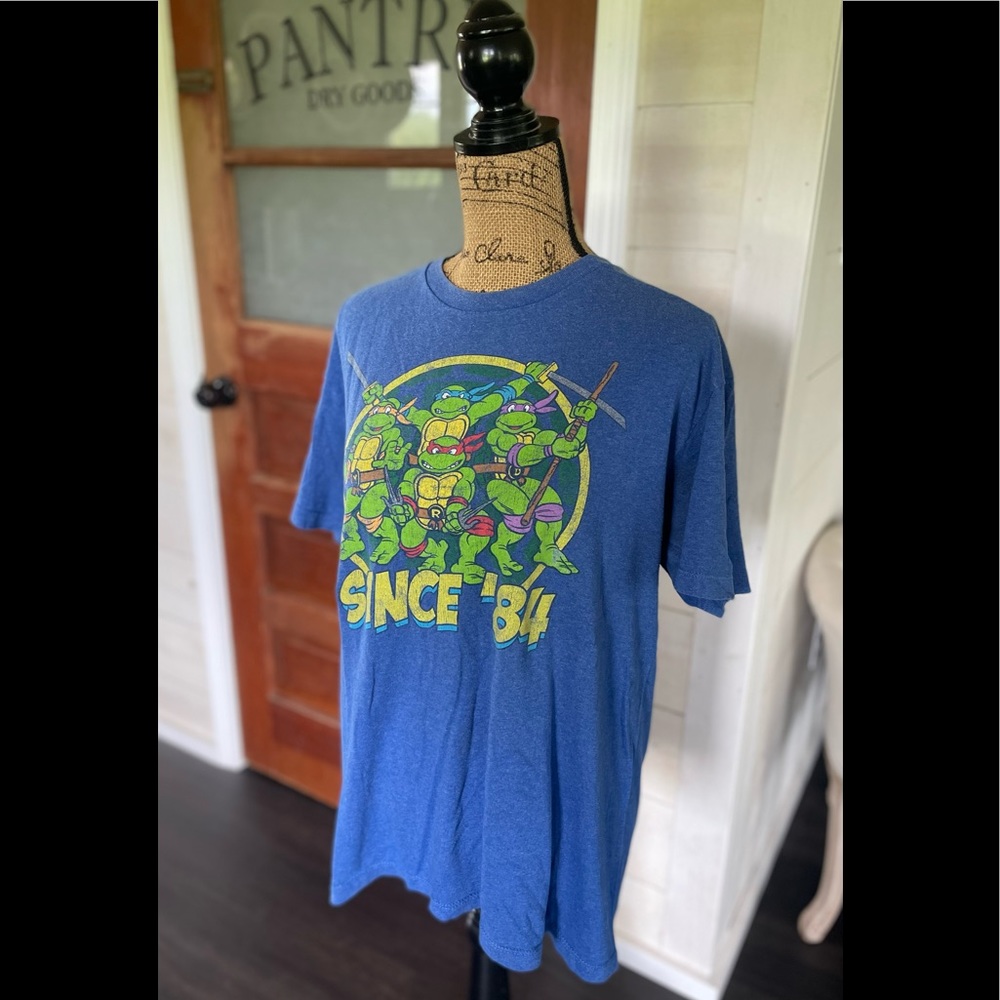 Teenage Mutant Ninja Turtles Since ‘84 blue T-shirt size large